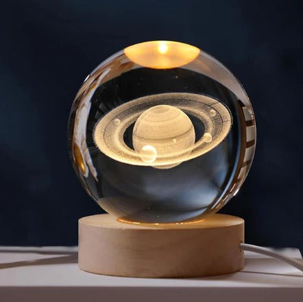 CrystalGlow™ | Esfera de Cristal LED Decorativa
