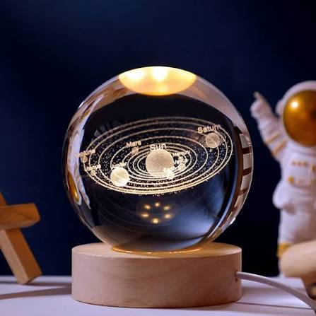 CrystalGlow™ | Esfera de Cristal LED Decorativa