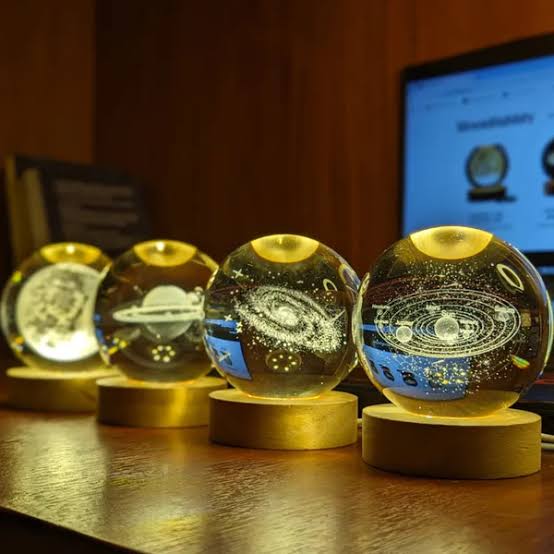 CrystalGlow™ | Esfera de Cristal LED Decorativa